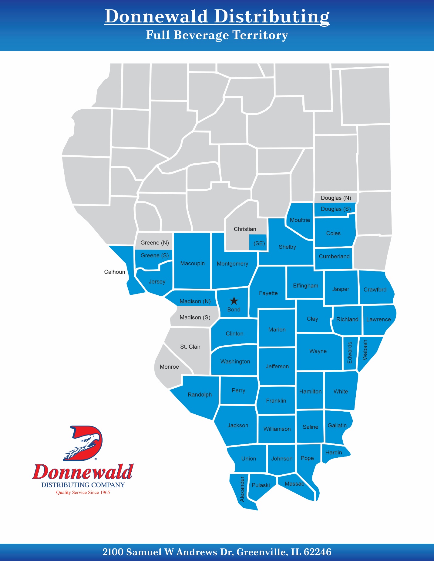 Donnewald Map